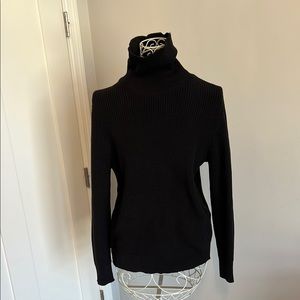 Black Turtleneck Sweater
